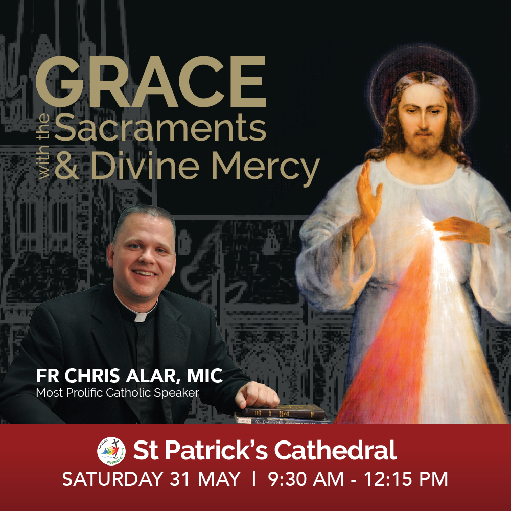Fr. Chris Alar MIC at St. Patrick's Cathedral 2025